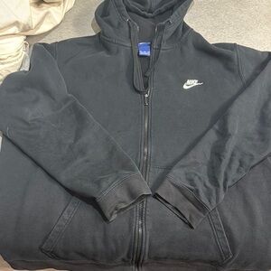 Nike Black Full-Zip Hoodie